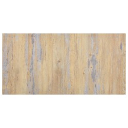 Dalles de plancher autoadhésives 20 pcs PVC 1,86 m² marron 