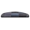 Tapis d'escalier autoadhésifs 5 pcs 65x21x4 cm Noir et gris 
