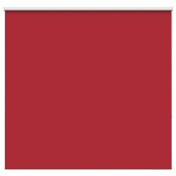 Store enrouleur occultant rouge largeur du tissu 156,6 cm 
