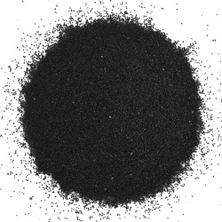 Sable pour aquarium 10 kg noir 0,2-2 mm 
