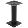 Piédestal de siège de bateau noir 33 cm acier 