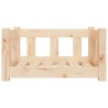 Lit pour chien 55,5x45,5x28 cm bois de pin solide 