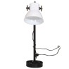 Lampe de bureau 25 W blanc 15x15x55 cm E27 