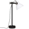 Lampe de bureau 25 W blanc 15x15x55 cm E27 