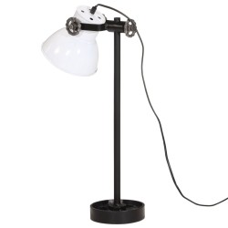 Lampe de bureau 25 W blanc 15x15x55 cm E27 