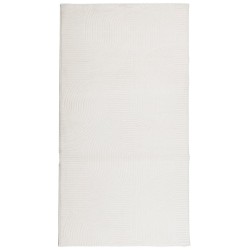 Tapis IZA poils courts style scandinave crème 80x150 cm 