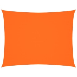 Voile de parasol tissu oxford rectangulaire 3x4 m orange 