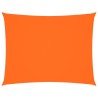 Voile de parasol tissu oxford rectangulaire 3x4 m orange 