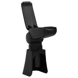 Accoudoir de voiture noir 16x36x(41-57) cm ABS 