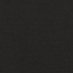 Repose-pied Noir 45x29,5x35 cm Tissu 