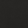 Repose-pied Noir 45x29,5x35 cm Tissu 