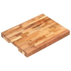 Planche à découper 40x30x4 cm Bois d'acacia massif 