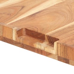 Planche à découper 40x30x4 cm Bois d'acacia massif 