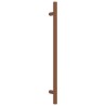 Poignées d'armoire 10 pcs bronze 224 mm acier inoxydable 