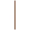 Poignées d'armoire 10 pcs bronze 224 mm acier inoxydable 
