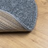 Tapis shaggy PAMPLONA poils longs moderne bleu Ø 120 cm 