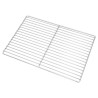 Grille de barbecueavec poignées rectangulaire 47x32,5 cm en acier inoxydable 304 