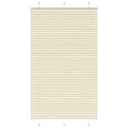 Store plissé crème 120x200cm largeur du tissu 119,4cm polyester 