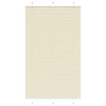 Store plissé crème 120x200cm largeur du tissu 119,4cm polyester 
