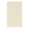 Store plissé crème 120x200cm largeur du tissu 119,4cm polyester 