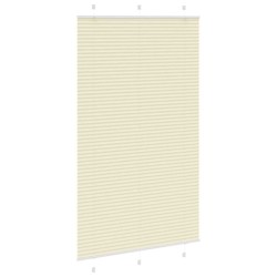 Store plissé crème 120x200cm largeur du tissu 119,4cm polyester 