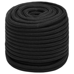 Corde de bateau Noir complet 18 mm 25 m Polypropylène 