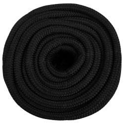 Corde de bateau Noir complet 18 mm 25 m Polypropylène 