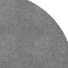 Bâche de piscine gris clair Ø428 cm géotextile polyester 