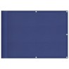 Écran de balcon bleu 75x1000 cm 100% polyester oxford 