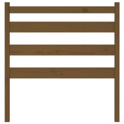 Tête de lit Marron miel 106x4x100 cm Bois massif de pin 