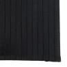 Tapis rectangulaire noir 70x400 cm bambou 