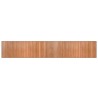 Tapis rectangulaire naturel 70x400 cm bambou 