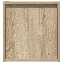 Table de chevet murale chêne sonoma 38x34x40 cm 