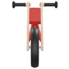 Vélo d'équilibre pour enfants rouge 