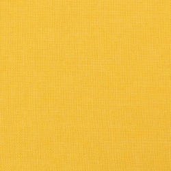 Repose-pied Jaune moutarde 45x29,5x35 cm Tissu 