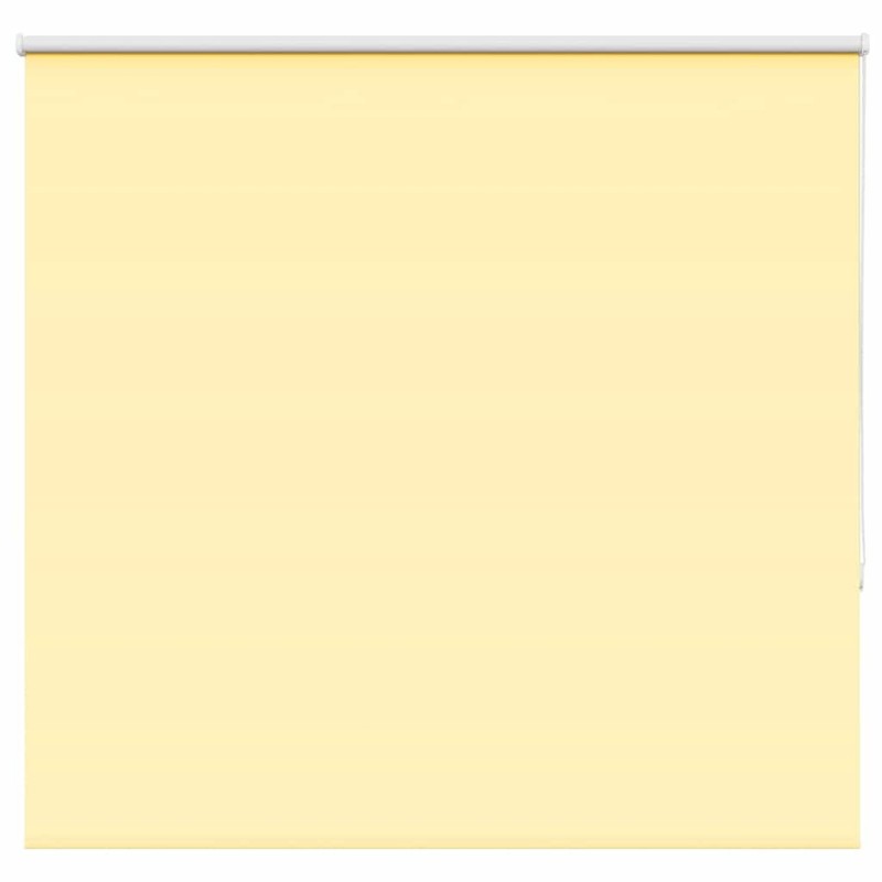 Store enrouleur occultant jaune largeur du tissu 156,6 cm 