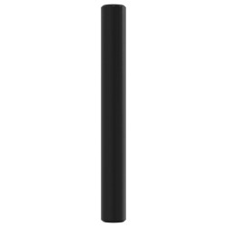 Poignées d'armoire 20 pcs noir 64 mm acier inoxydable 