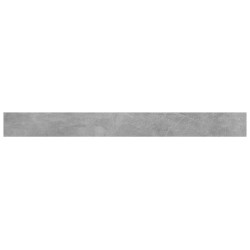 Panneaux de bibliothèque 4 pcs gris béton bois d’ingénierie 