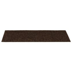 Tapis d'escalier autocollants Rectangulaire 15 pcs 60x25 cm 