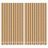 Tissu de remplacement pour auvent rayures multicolores 3x2,5 m 