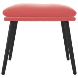 Repose-pied Rose 45x29,5x35 cm Velours 