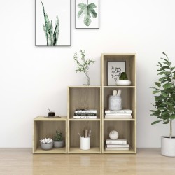 Ensemble de meubles TV 3 pcs Chêne sonoma Bois d'ingénierie 