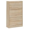 Armoire à chaussures Chêne sonoma 63x24x103cm Bois d'ingénierie 