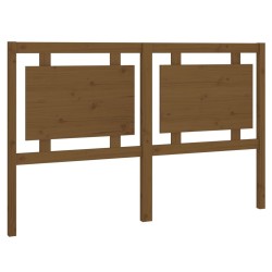 Tête de lit Marron miel 155,5x4x100 cm Bois massif de pin 