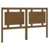 Tête de lit Marron miel 155,5x4x100 cm Bois massif de pin 