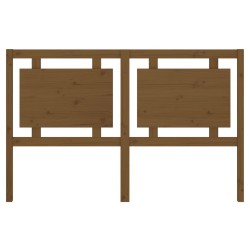 Tête de lit Marron miel 155,5x4x100 cm Bois massif de pin 