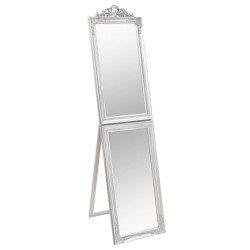 Miroir sur pied Argenté 40x160 cm 