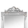 Miroir sur pied Argenté 40x160 cm 