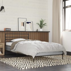 Cadre de lit sans matelas sonoma gris 90x190 cm 