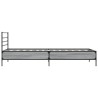 Cadre de lit sans matelas sonoma gris 90x190 cm 